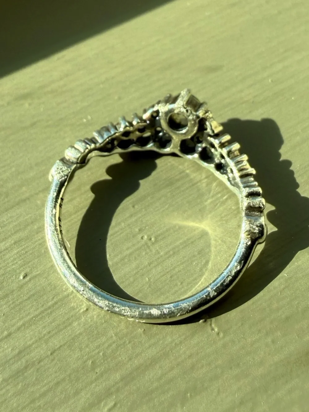 Pandora FAIRYTALE TIARA Ring Cubic Zirconia - Picture 4 of 5